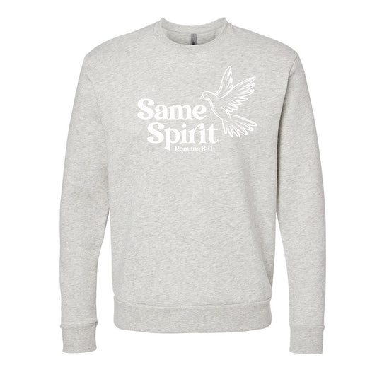 Same Spirit Pullover - Light Grey